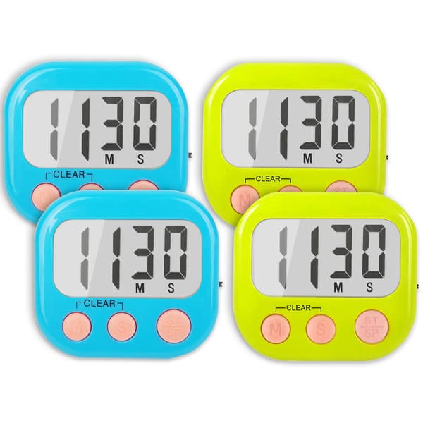 Lärarbarn Klassrum Timer Stor Magnetisk Digital Timer 2 Pack