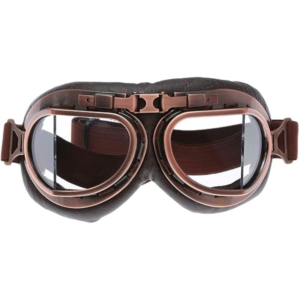 Solbriller, briller, vintage og steampunk stil, for utendørs spo