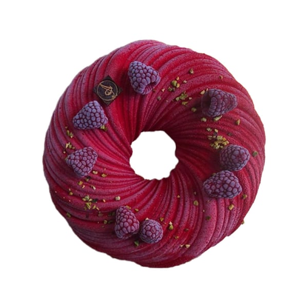 Silikon Donutform Swirl Silikonform Form Silikonform Spiral Kuchenform für Brot/Mousse/Kuchen