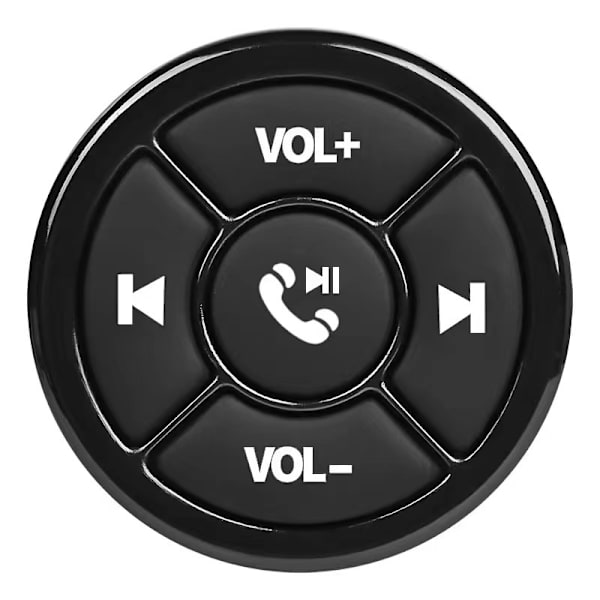 Bil USB AUX-modtager, mobiltelefon Bluetooth-controller, bilrat multifunktionsknap, trådløs sangskift