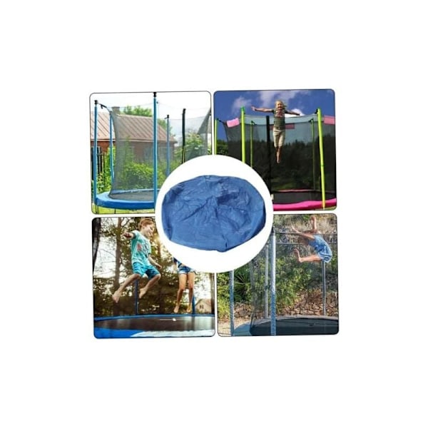 Trampolinskydd Trampolintält 6 fot PE Vattentätt Trampolinskydd UV-skydd Trampolin Ersättningstillbehör