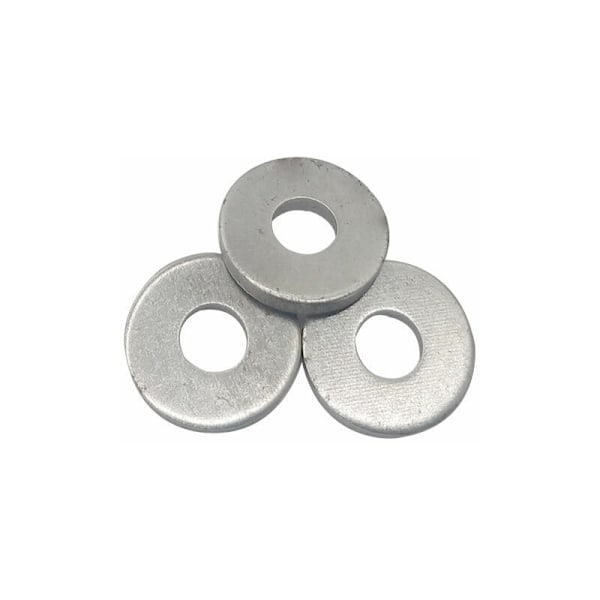 M6 mm flat, galvanisert jern flat skjøt rund metallskjøt, 13mm OD Werns, 1.5mm, 500 stk skivetykkelse, 500 stk skiver