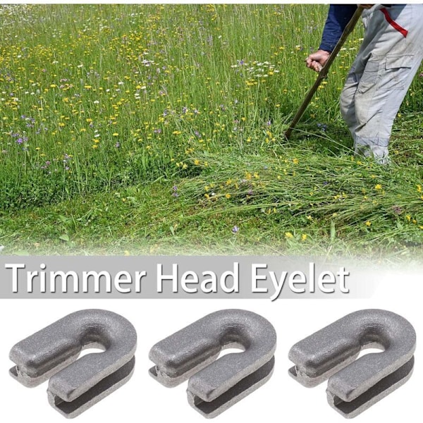 6X Trimmeripään läpiviennit Yhteensopiva T35 T25 T35X T45X Bump 537185902 2.0mm 2.4mm 3.0mm Ulkokäyttöön tarkoitetuille sähkötyökaluille Ruohonleikkurin lisävarusteet