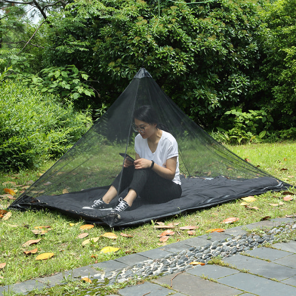 (220 x 120 x 100 cm) Campingtelt, Campingmyggenet med bæretøj