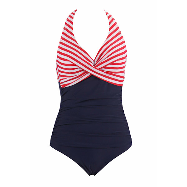 Dame V-hals Badetøj Fashion Halsholder Badetøj