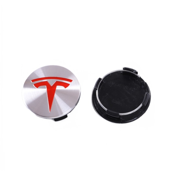 Passer for Tesla MODEL3 MODEL XMODEL S 56 mm senterkapsel (4 stk)(TS56-05)