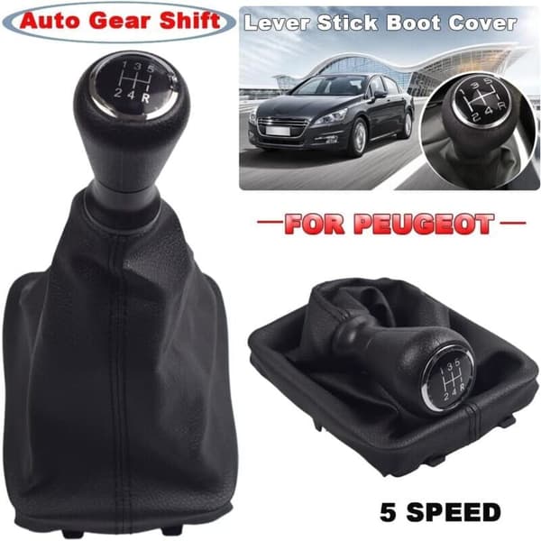 Gear Shift Knob Kompatibel til Peugeot 206