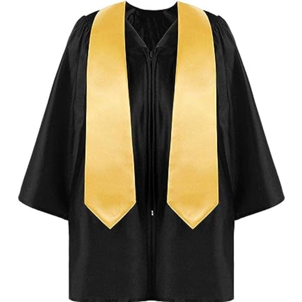 Graduation Robe og Hue Sæt Lange Kvaster Unisex Huer Propeller Hat Graduation Outfit Tilbehør Børnekostume Rød