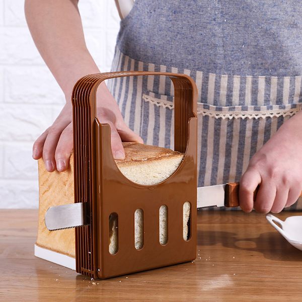 Brød- og toastslicer, skærestyring, køkkenredskaber, brødskærer, bageværktøj
