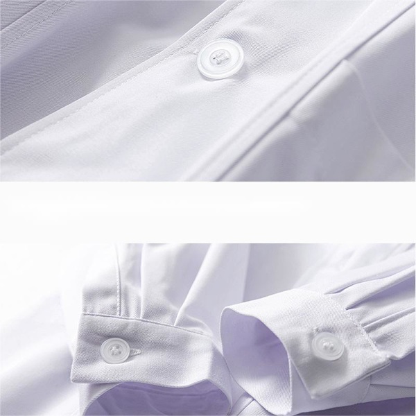 Professionell labbrock för damer, långärmad medicinsk rock i polycotton