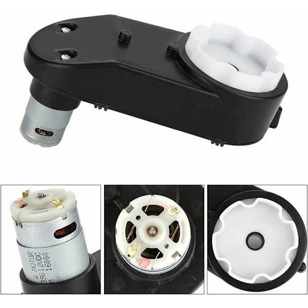 12V 16000rpm RS390 sähkömoottorivaihde lasten auto leluun