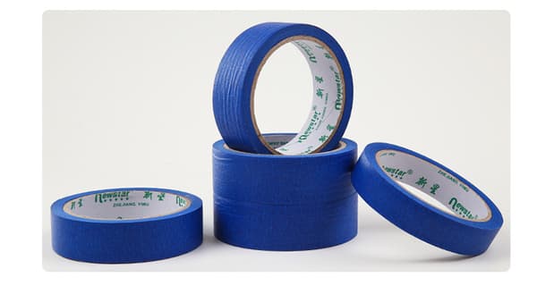 Malertape til maling Blå Dekorationsbånd Malertape 3D Printer Tape til indendørs kunstner 11 ruller 25mm