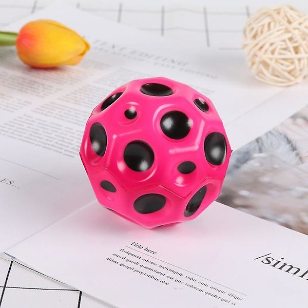 Extremely high bouncing space ball, cool popular bouncing space ball rubber bouncing ball sensory game, indoor sports training ball