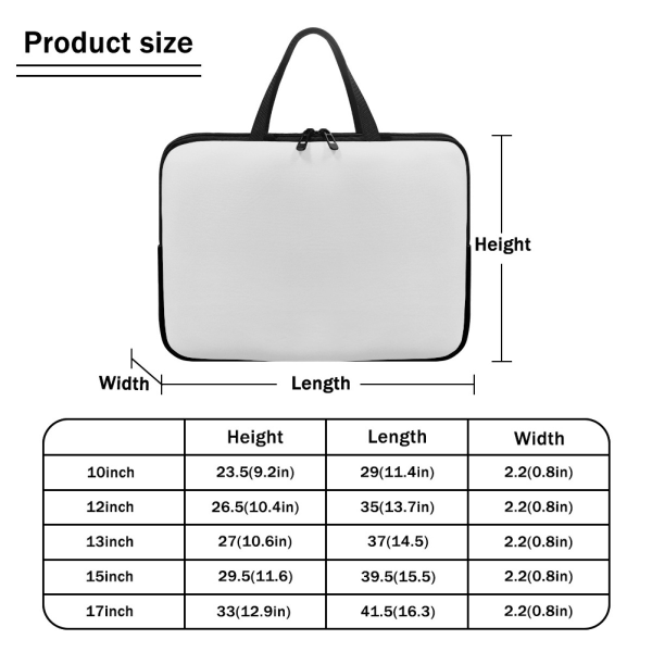 Bærbar PC-veske, bærbar crossbody-veskefôr, 17 tommer (1 stk.) (stil 1)