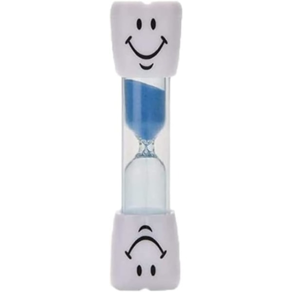Gult smilefjes-3-minutters tannbørstesandtimer, barnebad