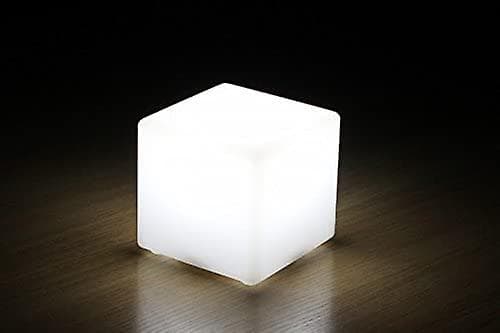 1 stk. Led Cube 10 X 10 X 10 Cm Cube Light / Bordlampe 16 Farver Farveskiftende / Dæmpbar