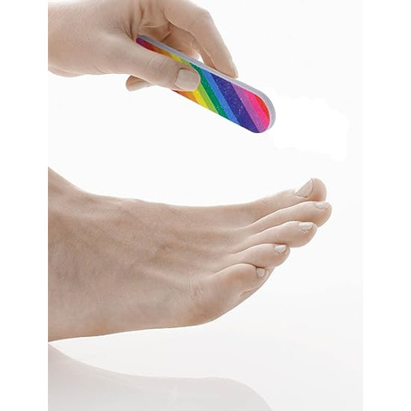 Nagelfil Set med 25 st för nagelsalong och hem