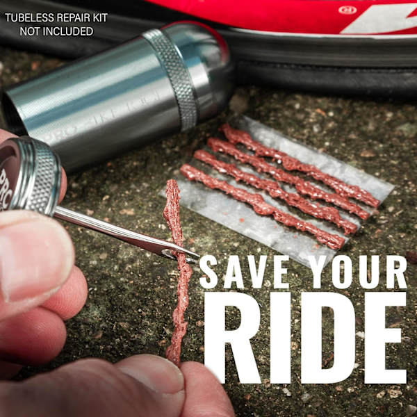 BIKE TOOL Tubeless däckreparationssats påfyllningar för cykeldäck, 20 rep-pluggar - 2 alternativ - svarta eller baconpluggar för landsvägs- och mountainbikes