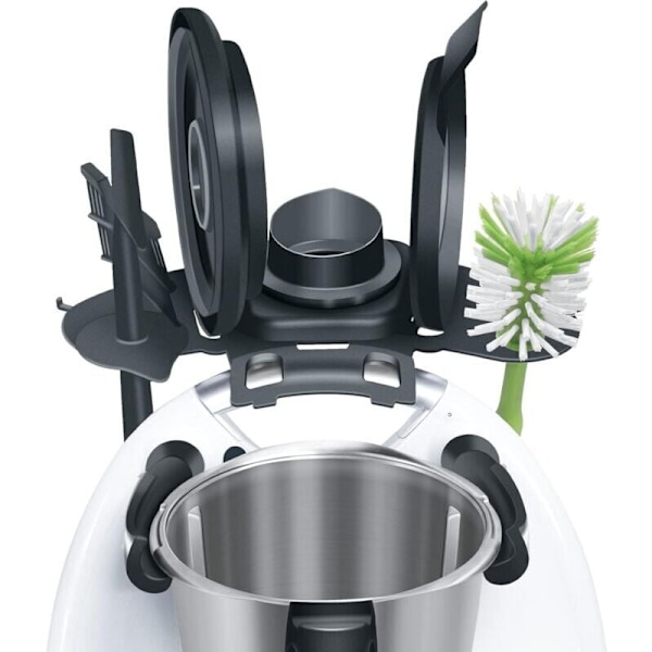 Organisasjonsstativ for Thermomix TM6/TM5 tilbehør – for oppbevaring av lokk/spatler/visper/rengjøringsbørster, etc. Multifunksjonelt stativ