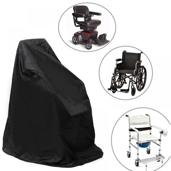 M 115cm65cm120cm Skyddshölje för rullstol, vattentätt överdrag för rullstol, dammskydd för elektrisk rullstol, rollator eller utomhusbruk