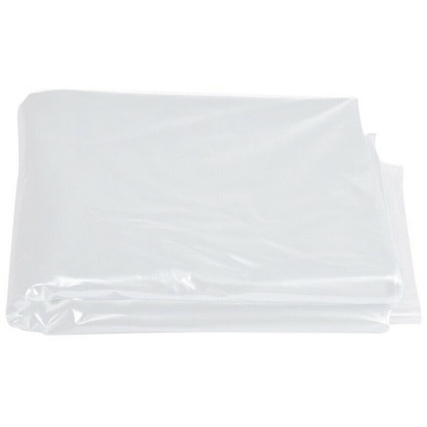 Transparent plastfilm för växthus - polyeten trädgårdstäckning lämplig för växthusväxter för att skydda mot vind, frost och damm.
