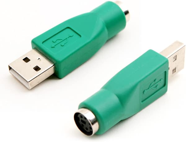 PS/2 till USB-adapter, USB-hane till PS/2-hona-adaptrar, ersättning