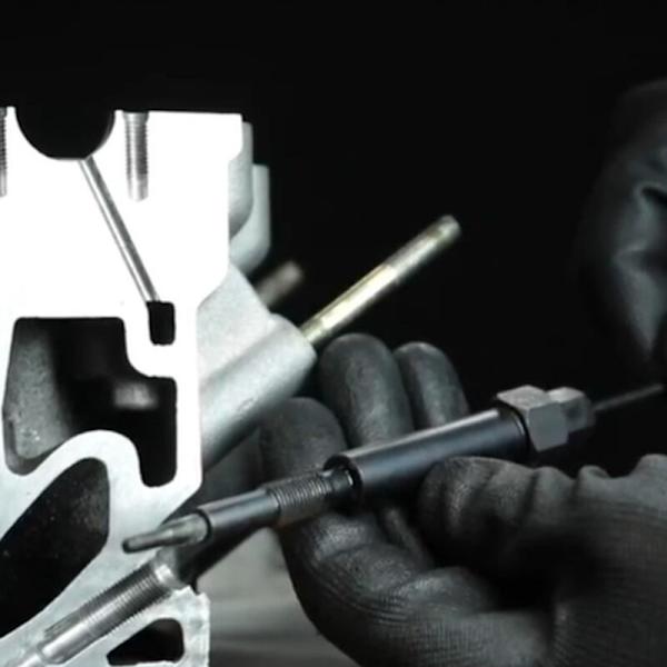 Auto reparation værktøj brudt gløderør elektrode fjernelse værktøj