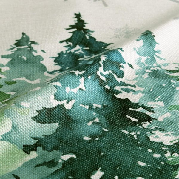 Vinter tall kuddfodral 45 x 45 cm dubbelsidig dekorativ prydnadskuddfodral jul örngott för soffa säng hem vinter jul dekor set om 4