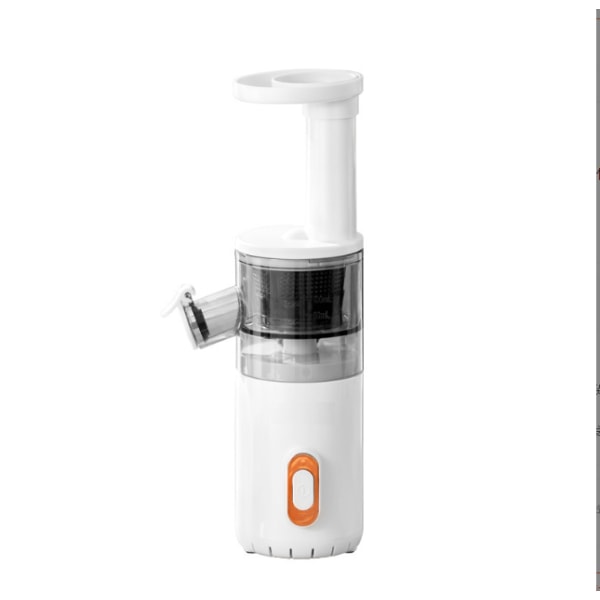 Juicer Juicer Juicer Slaggseparasjon Husholdningsfrukt Liten Mini Multifunksjonell Stekt Juicer (Hvit)