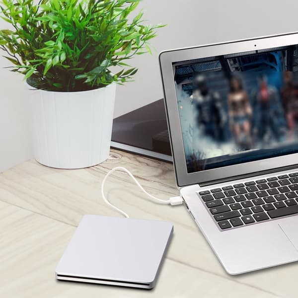 USB 2.0 Ekstern CD/DVD-stasjon