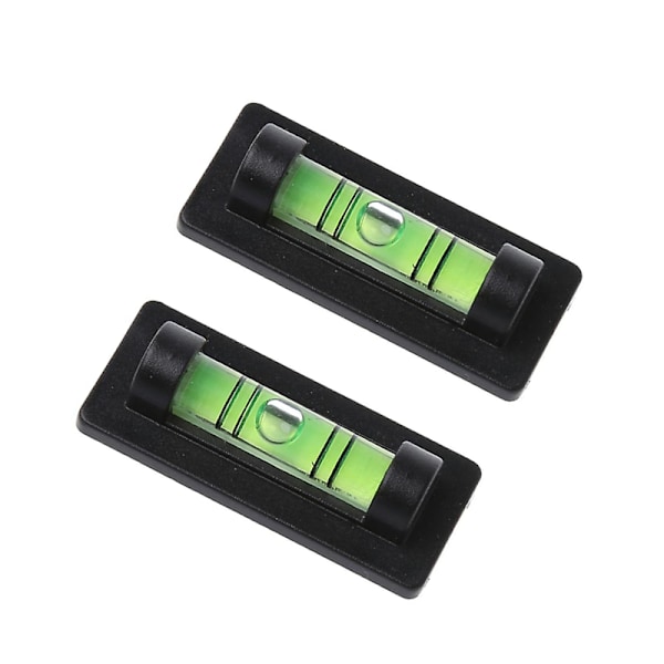 2 st magnetiska vattenpass 38x15mm nivå för nivellering hängande bildram