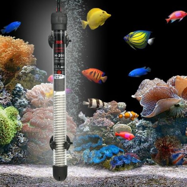 Akvarievärmare för akvarium, automatisk temperaturjustering, EU-pris