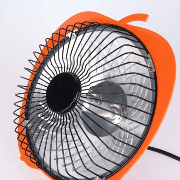 200W Halogenovn, Liten Mini-Ovn for Hjemmekontor, Oransje
