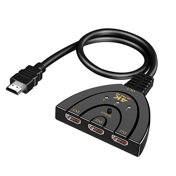 HDMI switch HDMI Fordelerkabel med 3 porte - HDMI kabel switch