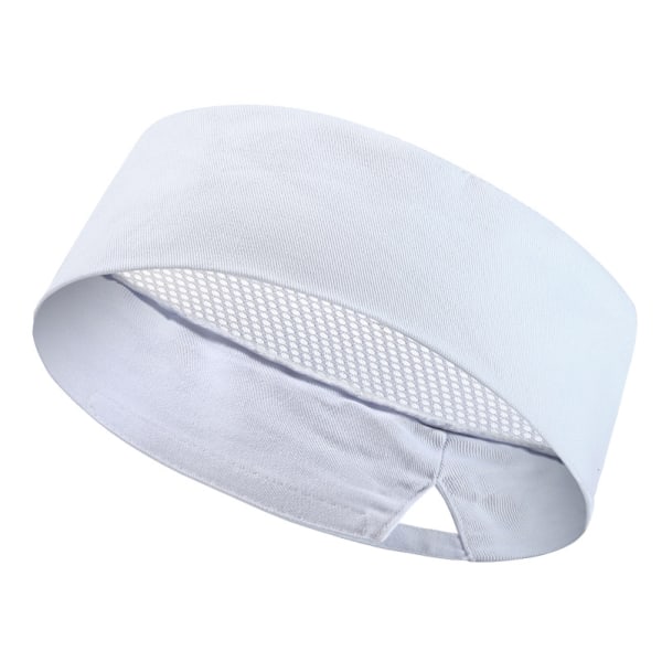 3 Stk Hat Toque Chef Hat Køkken Mad Service Hat med Elastik One Size Hvid