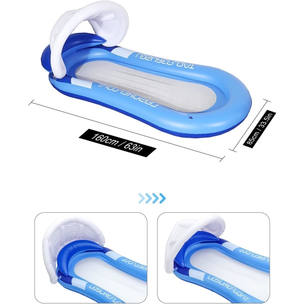 Flydende hængekøje pool float
