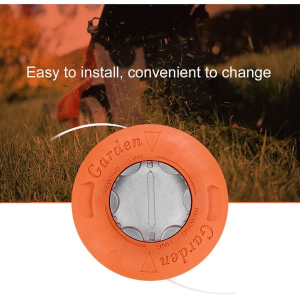 M10x1.25mm Trimmerhode for gresstrimmer, tykt aluminiumshode for gresstrimmer