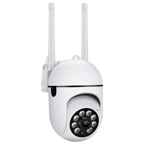 Kamera System Intelligent WiFi 1080p Trådløst Overvågningskamera Nattesyn Roterende 360 ° Tovejs samtale App Fjernbetjening trådløs c