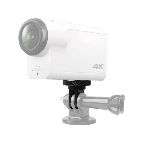 1 pakkaus GoPro-kameran jalustan sovitin 5mm-20 ruuvi GoPro Hero10, Insta360 ONE X2, Go 2, Xiaomi Yi ja muille toimintakameroille