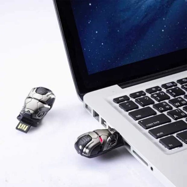 USB-flashdrev (32GB, krigsmaskine) U Tommelfinger stor kapacitet opbevaring