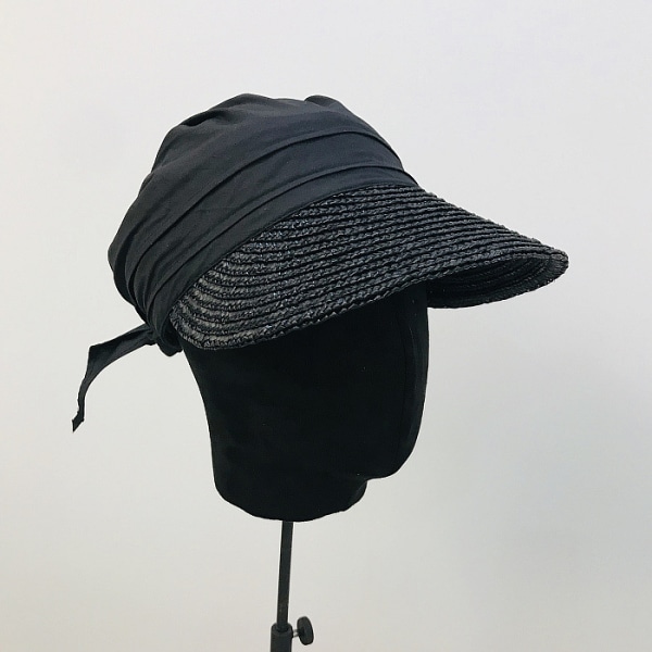 Svart - Cap - Vanlig - Enkel casual cap för w