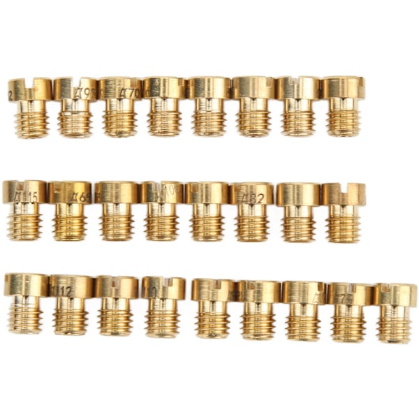 Hovedkarburator dyse 25 stk. 55-115 M5 til Dellorto PHBG karburator