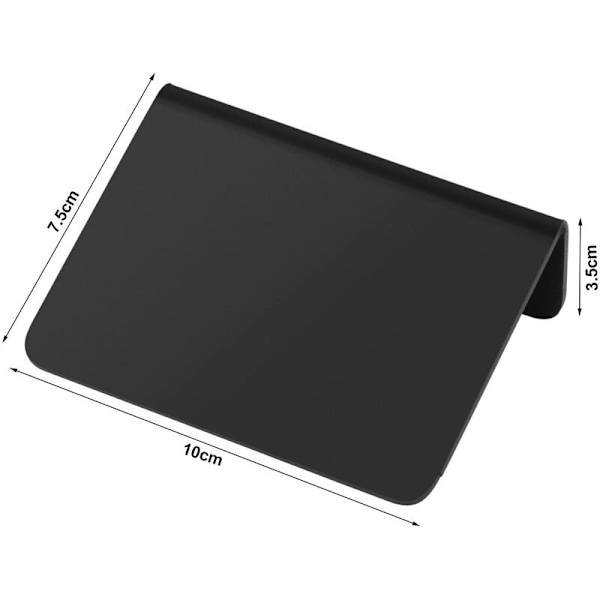 Mini svart tavla, mini displaypanel, 25 stycken mini skifferplastkrita, mini svarta bord, mini svart bordskylt, för buffé, bröllop, bageri, par