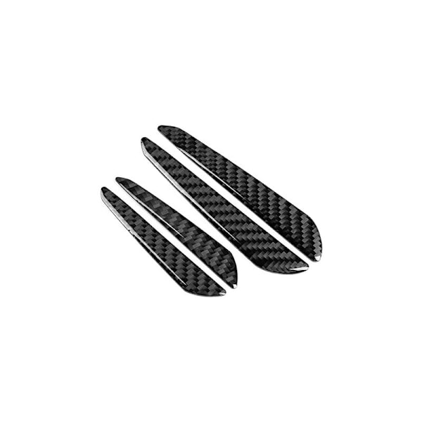 Dörrbumperskydd, 4 universella kolfiber dörrskydd stötfångarskydd, kolfiber
