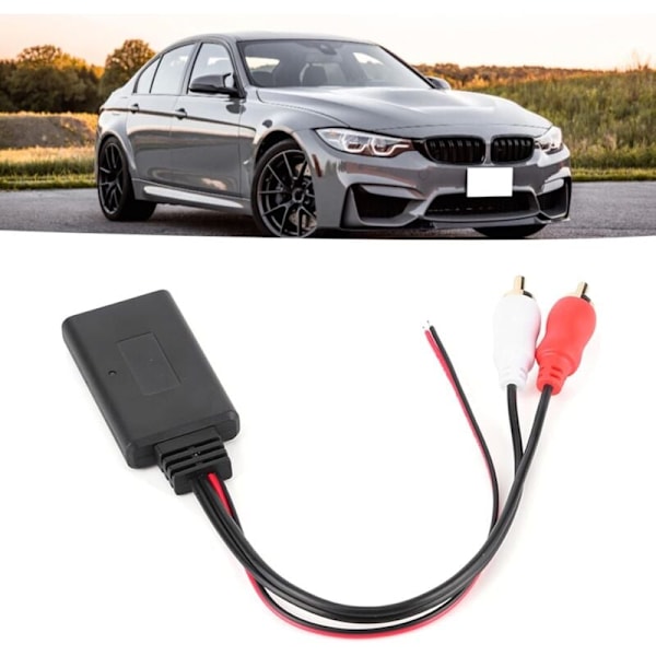 Bluetooth modtagermodul ved - Bluetooth adapter, 2 til adapter, audio 2 aux kabel bilradio til audio bil