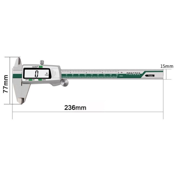 Digital Stainless Steel Vernier Caliper 0-150 mm