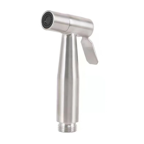 WC-duschset med termostatblandare och handdusch för intimhygien, anti-skållning, i kromad mässing, toalettbidéspray, bidédusch