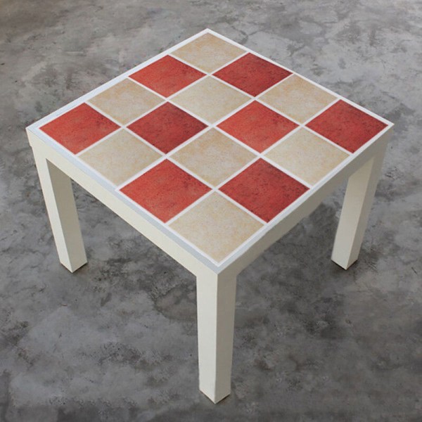 Set med 18 transferdekaler för mosaikplattor, för badrum, kök, hus (10 cm x 10 cm) (mts007)