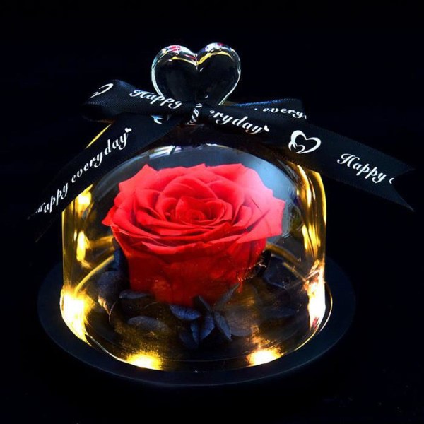 Eternal Rose Beauty and the Beast 1 varren punainen kukka Romantic Vale