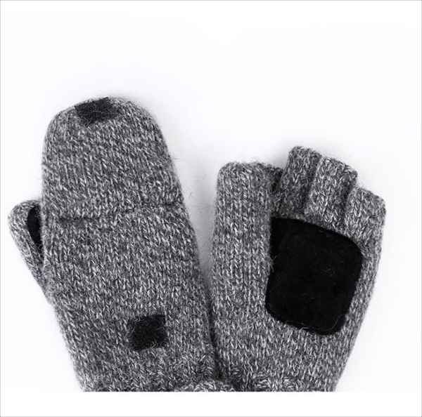 1 par vinterhandsker, unisex vindafvisende varme handsker